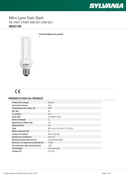 ml fast-start 840 e27 23w slv
