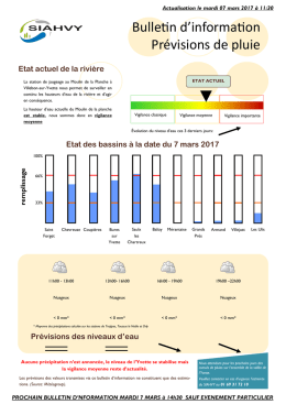 Bulletin du 7 mars 2017