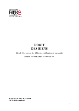 Plan - UFR droit