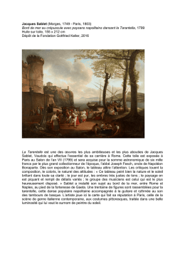 Détail des œuvres données
