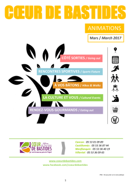 ANIMATIONS - cancon.fr