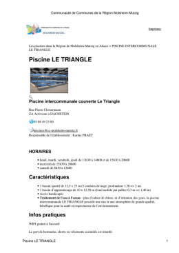 Communaut&eacute; de Communes de la R&eacute;gion Molsheim-Mutzig