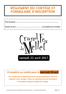 t&eacute;l&eacute;charger la fiche d`inscription