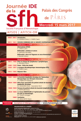 Télécharger le programme