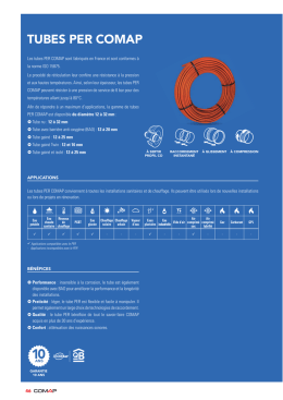 Extrait catalogue Tube PER