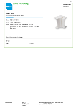 721481-9010 Jonction variable int&eacute;rieure 130x54,