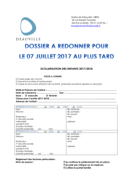 dossier - Deauville