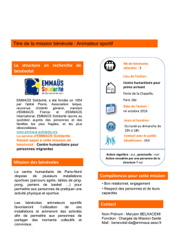 T&eacute;l&eacute;charger la fiche b&eacute;n&eacute;volat