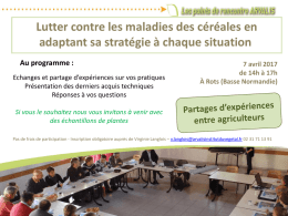 Invitation Rots 07/04/2017 - ARVALIS