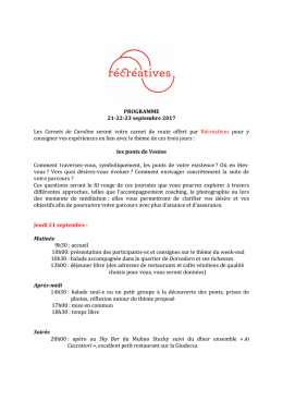 Télécharger le programme