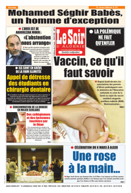 Lire le journal en PDF