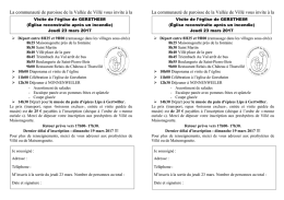 Fiche d`inscription - Communauté de Paroisses de la Vallée de Villé