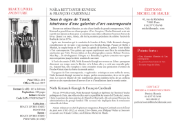 Voir l`argumentaire - &Eacute;ditions Michel de Maule