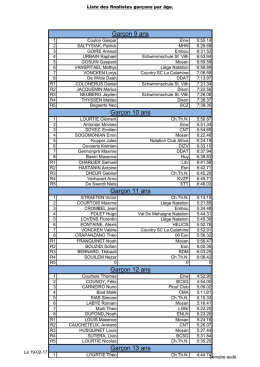 Gar&ccedil;on 9 ans Gar&ccedil;on 10 ans Gar&ccedil;on 11 ans Gar&ccedil;on 12 ans