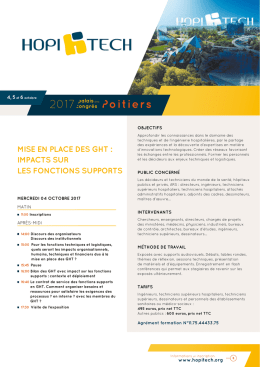 Voir le programme