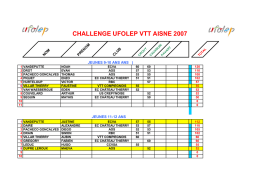 challenge ufolep vtt aisne 2007