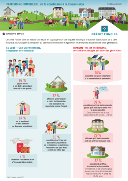 Infographie - Patrimoine immobilier
