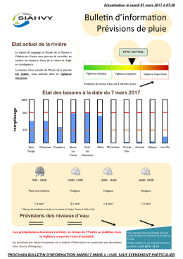 Bulletin du 7 mars 2017