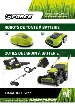 Téléchargez le catalogue G-Force