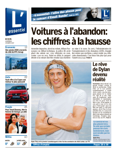 Voituresàl`abandon: leschiffresàlahausse
