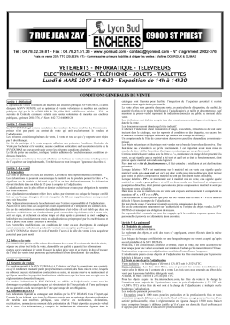 svv dumas - Lyon Sud Ench&egrave;res