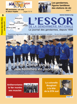 Télécharger  - L`Essor de la Gendarmerie