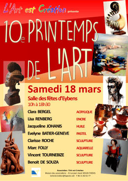 10 éme Printemps des arts