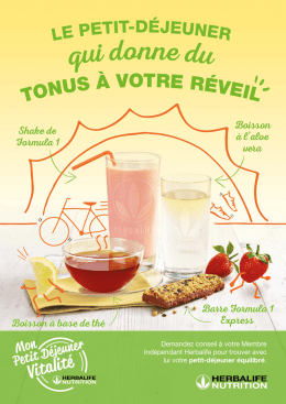 tonus &agrave; votre r&eacute;veil