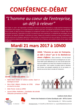conférence-débat
