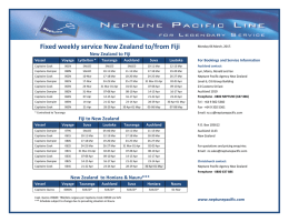 new zealand schedule