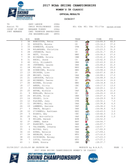 Women`s Day 1 XC
