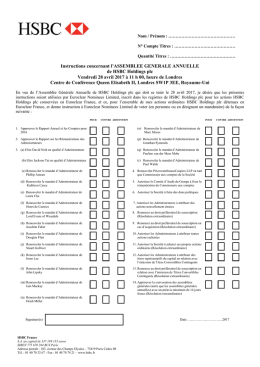 Form of Proxy for 2017 AGM - French