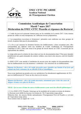 Rentr&eacute;e 2017 - SNEC