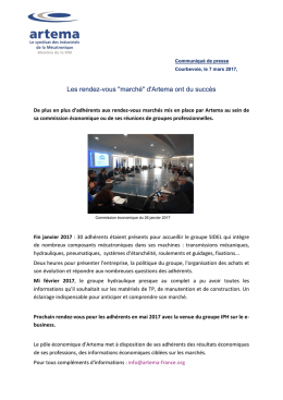 Communiqué de presse