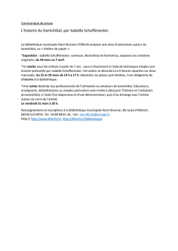 20.03 La bibliothèque municipale d`Illfurth propose des