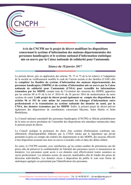 Décret modifiant les dispositions concernant le