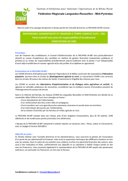 Fédération Régionale Languedoc-Roussillon - Midi
