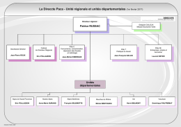 Consulter l`organigramme