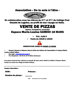 Flyer ici - Commune de Saint