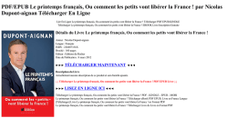 PDF/EPUB Le printemps français Ou comment par