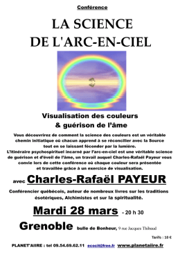 LA SCIENCE DE L`ARC-EN-CIEL