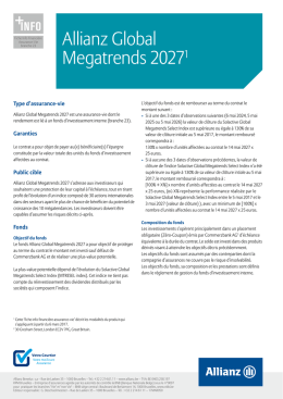 Allianz Global Megatrends 20271
