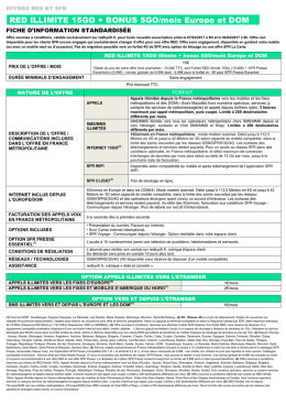 Fiche d`Informations Standardis&eacute;e