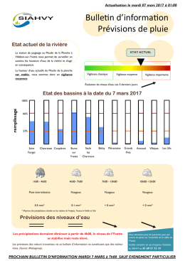 Bulletin du 7 mars 2017