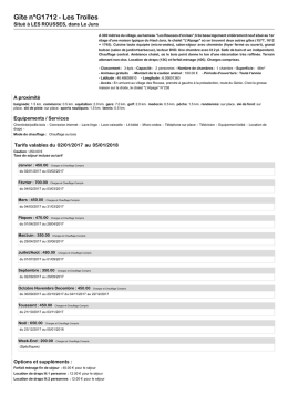 Imprimer - Gites de France Jura