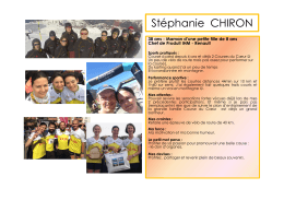 St&eacute;phanie CHIRON - Entente Sportive Renault