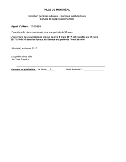 annonce de report de date 17-15885