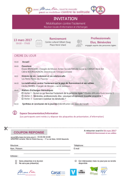 MONALISA 88 Remiremont_Invitation 13 mars 17