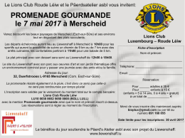 inscriptions - Liewenshaff