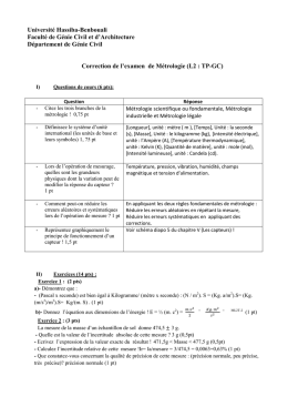 Université Hassiba-Benbouali Faculté de Génie Civil et d